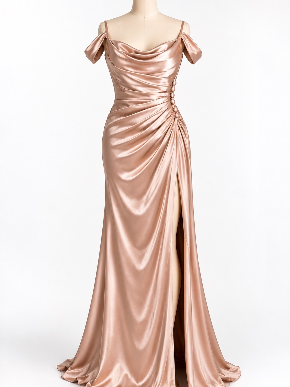 Galina Signature Satin Evening Gown size 10